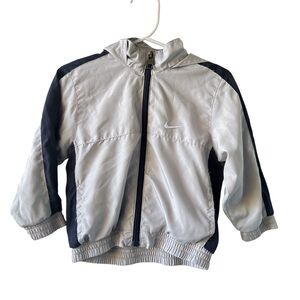 Nike- Toddler Boys’ Windbreaker Size 18m Gray/Blue